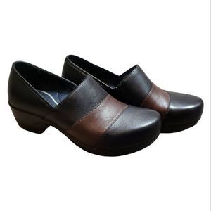 Dansko Tenely Leather Clog Shoes
